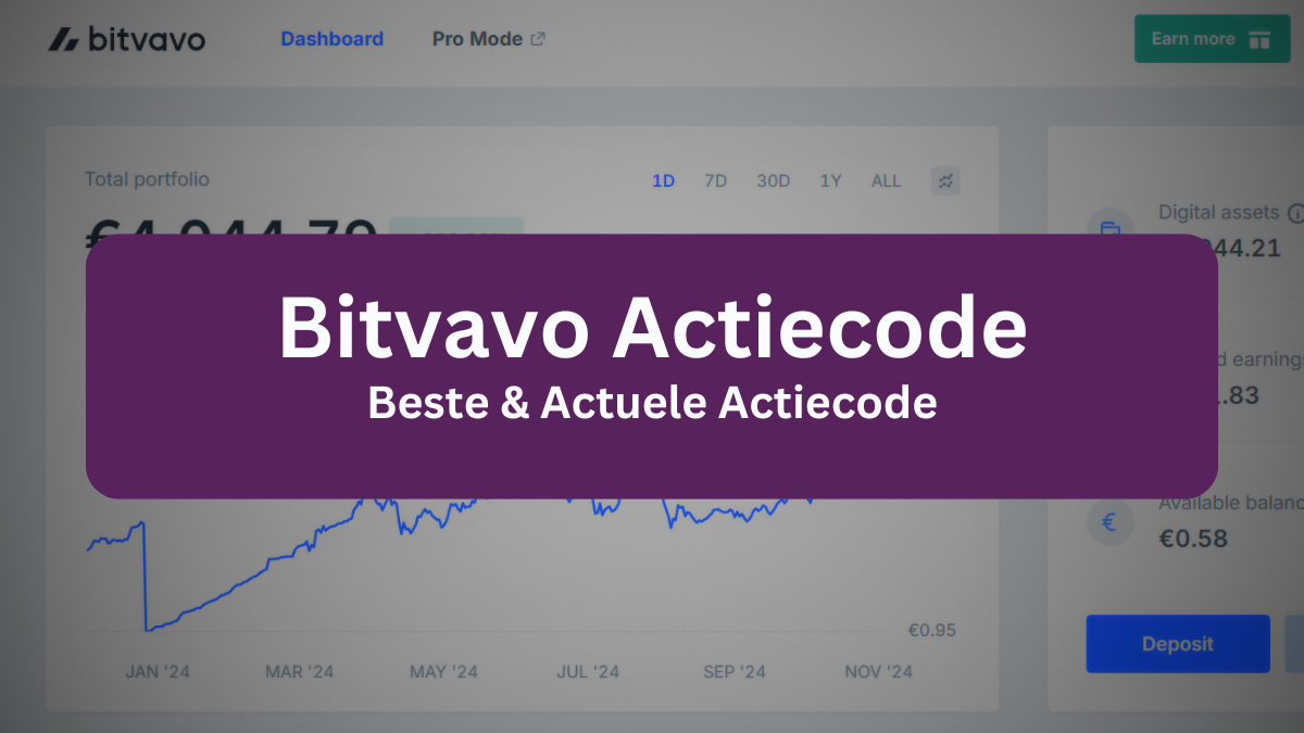 Bitvavo Welkomstbonus: €10.000 Referral/Affiliate Actiecode [januari 2026 ]