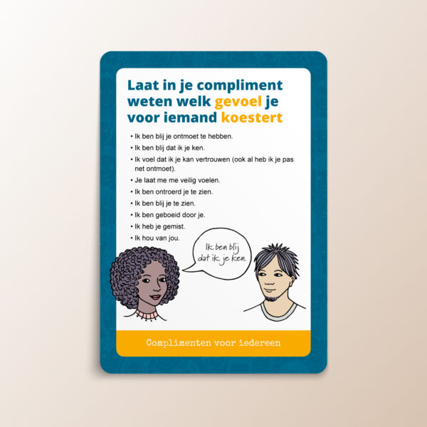 Complimentenspel: Uniek Complimenten Doosje Met De Mooiste Complimentenkaartjes - Afbeelding 7